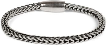 styleBREAKER Zopfketten Armband mit Magnetverschluss, Kette, Schmuck, Damen 05040132