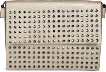 styleBREAKER Clutch mit Nieten, Abendtasche, Schulterriemen, Trageschlaufe, Schultertasche, Damen 02012227