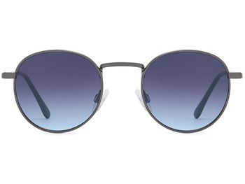 styleBREAKER Unisex Panto Sonnenbrille mit runden Gläsern | Metallrahmen mit Federscharnier & UV400 Schutz | verspiegelte oder getönte Flachgläser