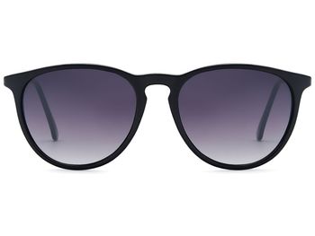 styleBREAKER Damen Sonnenbrille mit ovalen Gläsern und Metallbügeln | Kunststoffrahmen mit UV400 Schutz | Sommerbrille mit Verlauf oder Spiegelglas