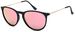 styleBREAKER Damen Sonnenbrille mit großen ovalen Polycarbonat Gläsern, Rahmen Kunststoff und Bügel Metall 09020085