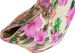 styleBREAKER Strandtasche mit buntem Hibiskus Blüten Print, Bast am Boden und Reißverschluss, Schultertasche, Shopper, Damen 02012233