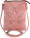 styleBREAKER Mini Bag Umhängetasche mit Nieten in Stern Form, Schultertasche, Handtasche, Tasche, Damen 02012235