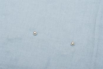 styleBREAKER Damen Loop Schal mit Perlen Applikation, Unifarben, Leichter Schlauchschal Einfarbig, Tuch 01016168