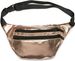 styleBREAKER Gürteltasche im Metallic Look und Reißverschluss, Bauchtasche, Hüfttasche, Damen 02012243