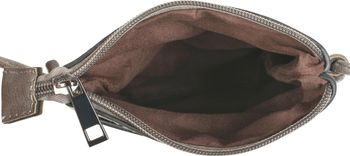 styleBREAKER Damen Mini Bag Umhängetasche Ethno Style und Nieten, Schultertasche, Handtasche, Tasche 02012260