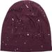 styleBREAKER Beanie Mütze mit Falten und All Over Farbkleckse, Slouch Longbeanie, Unisex 04024149