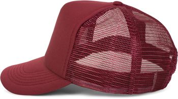 styleBREAKER Unisex 5-Panel Mesh Cap, Trucker Baseball Cap, Basecap, Click und Snap Verschluss verstellbar 04023007