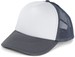styleBREAKER Unisex 5-Panel Mesh Cap, Trucker Baseball Cap, Basecap, Click und Snap Verschluss verstellbar 04023007