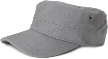 styleBREAKER Unisex Cap im Military-Stil aus robustem Baumwoll-Canvas, Klettverschluss verstellbar 04023020