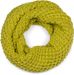 styleBREAKER Unisex Strick Loopschal grob gestrickt, Uni Schlauchschal, Winter Strickschal, Grobstrick Schal 01018157