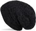 styleBREAKER Unisex Chenille Beanie Mütze mit Waben Strick Muster und Fleece Futter, Winter Slouch Longbeanie 04024160