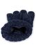 styleBREAKER Damen Strick Handschuhe mit Zopfmuster, Metallic Look und doppeltem Bund, Winter Strickhandschuhe 09010018