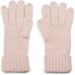 styleBREAKER Damen Strick Handschuhe mit Zopfmuster, Metallic Look und doppeltem Bund, Winter Strickhandschuhe 09010018