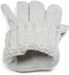styleBREAKER Damen Strick Handschuhe mit Zopfmuster, Metallic Look und doppeltem Bund, Winter Strickhandschuhe 09010018