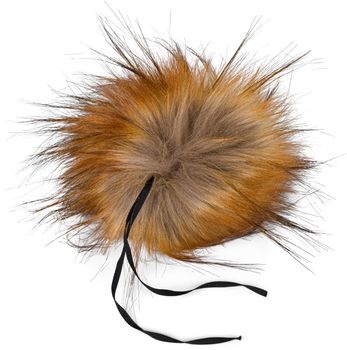 styleBREAKER Kunstfell Bommel für Mützen und Beanies, Fake Fur, Winter Fellbommel 04024161
