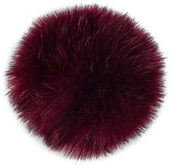 styleBREAKER Kunstfell Bommel für Mützen und Beanies, Fake Fur, Winter Fellbommel 04024161