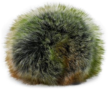 styleBREAKER Kunstfell Bommel für Mützen und Beanies, Fake Fur, Winter Fellbommel 04024161