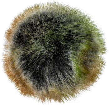 styleBREAKER Kunstfell Bommel für Mützen und Beanies, Fake Fur, Winter Fellbommel 04024161