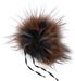 styleBREAKER Kunstfell Bommel für Mützen und Beanies, Fake Fur, Winter Fellbommel 04024161