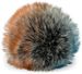 styleBREAKER Kunstfell Bommel für Mützen und Beanies, Fake Fur, Winter Fellbommel 04024161