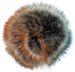 styleBREAKER Kunstfell Bommel für Mützen und Beanies, Fake Fur, Winter Fellbommel 04024161
