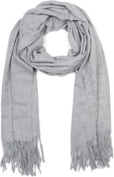 styleBREAKER Unisex Schal mit Fransen | weiches Viskose Tuch in Uni Farbe | langer Winterschal für Damen und Herren | Große Farbvielfalt