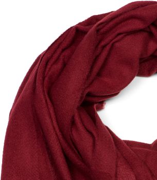 styleBREAKER Unisex Langer Schal einfarbig mit Fransen, Winter Stola Warm Unifarben, Weiches Tuch Viskose 01017104