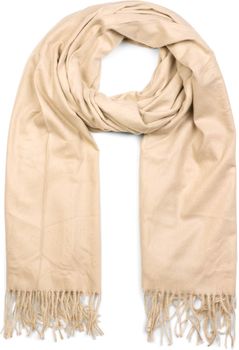 styleBREAKER Unisex Schal mit Fransen | weiches Viskose Tuch in Uni Farbe | langer Winterschal für Damen und Herren | Große Farbvielfalt