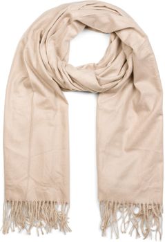 styleBREAKER Unisex Schal mit Fransen | weiches Viskose Tuch in Uni Farbe | langer Winterschal für Damen und Herren | Große Farbvielfalt