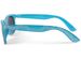styleBREAKER Mädchen Nerd Sonnenbrille mit Strass, Kunststoff Rahmen und Polycarbonat Flachgläsern, Kinder 09020087