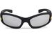 styleBREAKER Kinder Sport Sonnenbrille mit Flammen Print, Kunststoff Rahmen und Polycarbonat Gläser, Vollrand 09020089