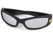 styleBREAKER Kinder Sport Sonnenbrille mit Flammen Print, Kunststoff Rahmen und Polycarbonat Gläser, Vollrand 09020089