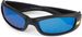 styleBREAKER Kinder Sport Sonnenbrille mit Flammen Print, Kunststoff Rahmen und Polycarbonat Gläser, Vollrand 09020089