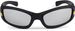 styleBREAKER Kinder Sport Sonnenbrille mit Flammen Print, Kunststoff Rahmen und Polycarbonat Gläser, Vollrand 09020089
