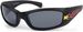 styleBREAKER Kinder Sport Sonnenbrille mit Flammen Print, Kunststoff Rahmen und Polycarbonat Gläser, Vollrand 09020089