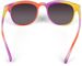 styleBREAKER Kinder Nerd Sonnenbrille mit buntem Rahmen, Kunststoff Rahmen und Polycarbonat Flachgläsern 09020090