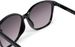 styleBREAKER Damen Oversize Sonnenbrille mit ovalen Gläsern | Kunststoffrahmen im Retro Style mit UV400 Schutz | Verlaufstönung & großes Sichtfeld