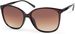 styleBREAKER Damen Sonnenbrille Oversize mit ovalen Polycarbonat Gläsern und Kunststoff Gestell, Retro Style 09020092