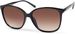styleBREAKER Damen Sonnenbrille Oversize mit ovalen Polycarbonat Gläsern und Kunststoff Gestell, Retro Style 09020092
