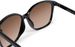 styleBREAKER Damen Sonnenbrille Oversize mit ovalen Polycarbonat Gläsern und Kunststoff Gestell, Retro Style 09020092