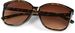 styleBREAKER Damen Oversize Sonnenbrille mit ovalen Gläsern | Kunststoffrahmen im Retro Style mit UV400 Schutz | Verlaufstönung & großes Sichtfeld