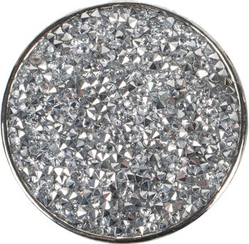 styleBREAKER Damen Magnet Schmuck Anhänger rund mit Strass, für Schals, Tücher oder Ponchos, Brosche 05050074