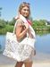 styleBREAKER Große Strandtasche mit Metallic Leo Print | Damen Shopper mit Kordelhenkel und Reißverschluss | Badetasche mit Animal Muster 58 x 38 x 20 cm

