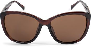 styleBREAKER Damen Oversize Sonnenbrille mit Metall Detail am Bügel, ovalen Polycarbonat Gläsern und Kunststoff Gestell, Retro Style 09020099