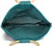 styleBREAKER Damen Henkeltasche mit Bambus Henkel in halb transparenter Häkel Optik, Handtasche, Tasche 02012286