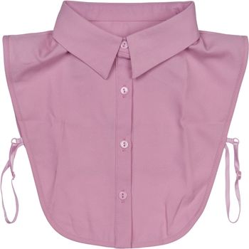 styleBREAKER Damen Blusenkragen Einsatz mit Knopfleiste Unifarben, Kragen für Blusen und Pullover 08020004