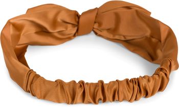 styleBREAKER Damen Haarband einfarbig mit Schleife und Gummizug, Stirnband, Headband, Pinup, Rockabilly, Haarschmuck 04026035