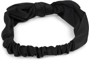 styleBREAKER Damen Haarband einfarbig mit Schleife und Gummizug, Stirnband, Headband, Pinup, Rockabilly, Haarschmuck 04026035