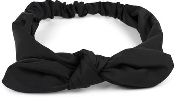 styleBREAKER Damen Haarband einfarbig mit Schleife und Gummizug, Stirnband, Headband, Pinup, Rockabilly, Haarschmuck 04026035